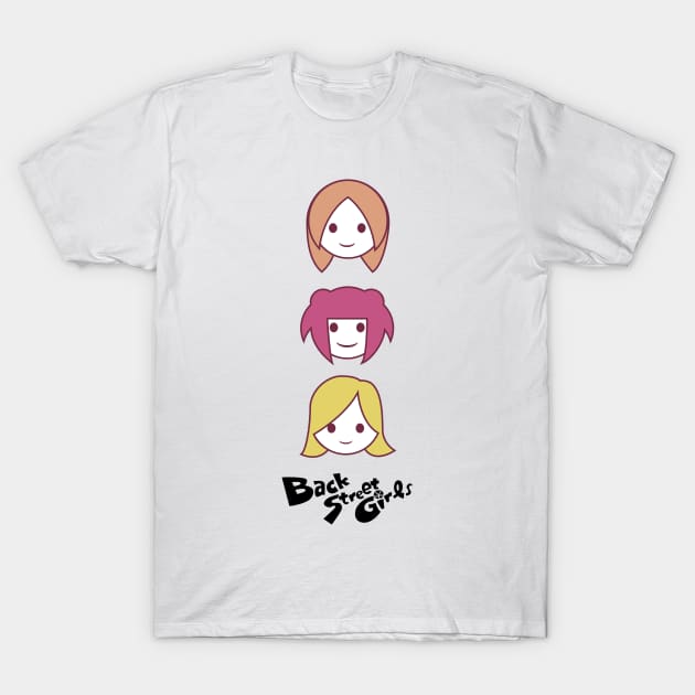 Back Street Idols T-Shirt by RetroFreak